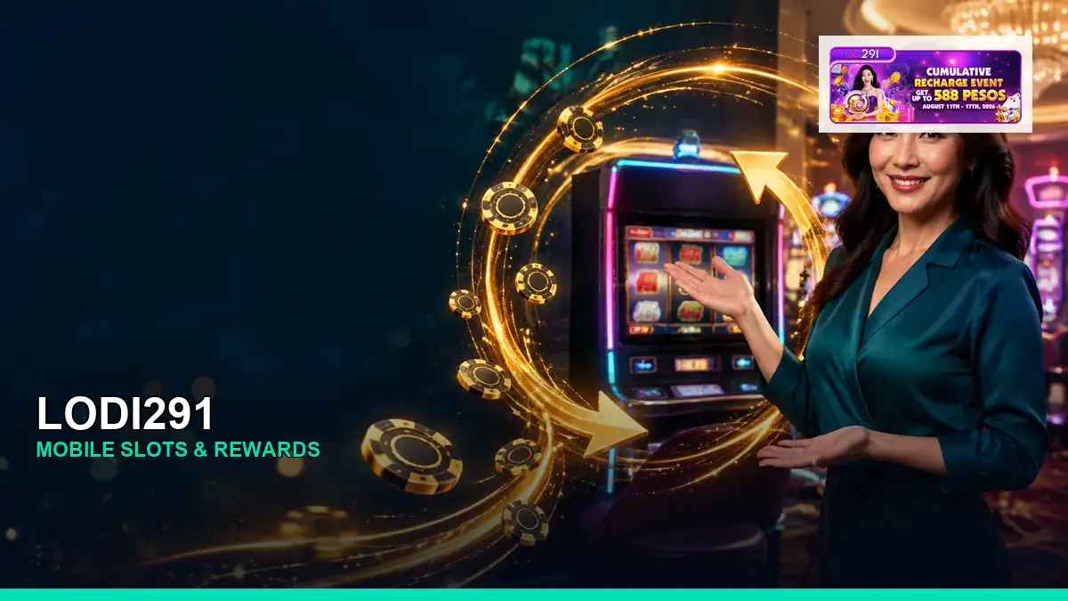LODI291 mobile slots promotion for Philippine players